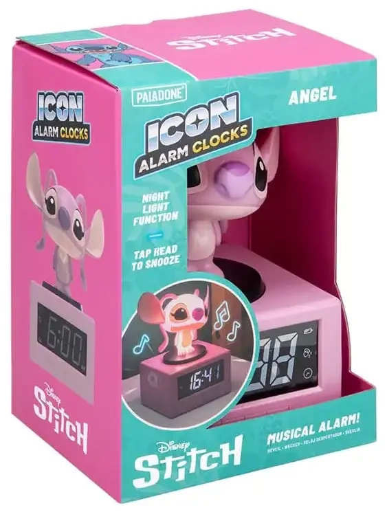 Lilo & Stitch Icon Wecker Angel 12 cm