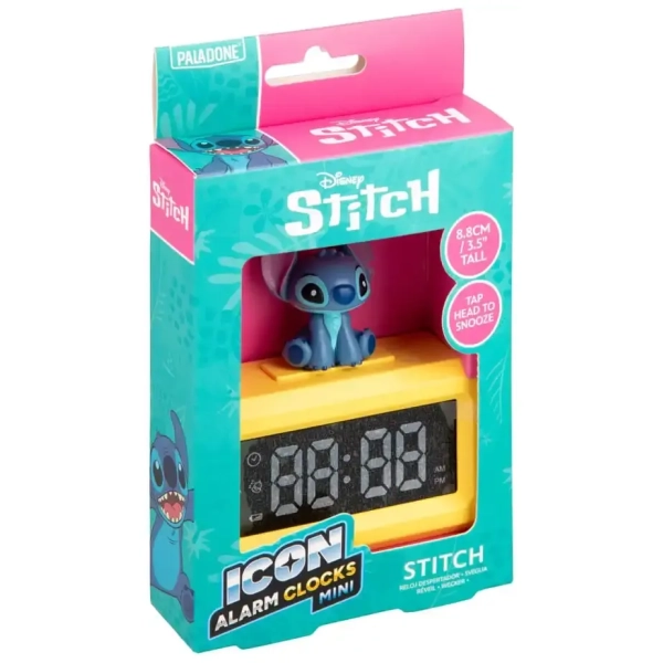 Lilo & Stitch Icon mini Wecker Stitch 8 cm