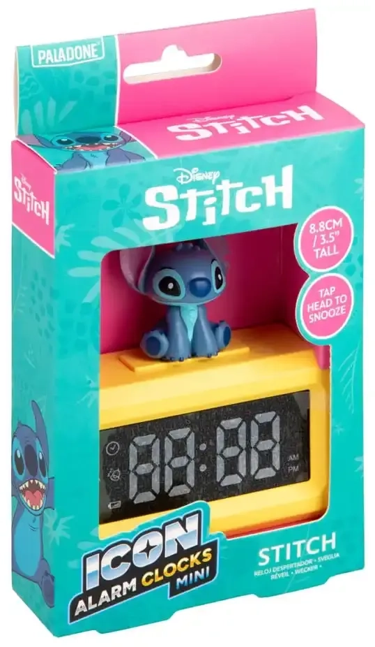 Lilo & Stitch Icon mini Wecker Stitch 8 cm