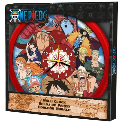 One Piece Wanduhr