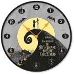 Nightmare Before Christmas Wanduhr Jack & Sally