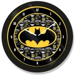 Batman Wanduhr Logo
