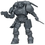 Warhammer 40,000 Actionfigur Lieutenant in Phobos Armor (Ultramarines) (Artist Proof) 18 cm