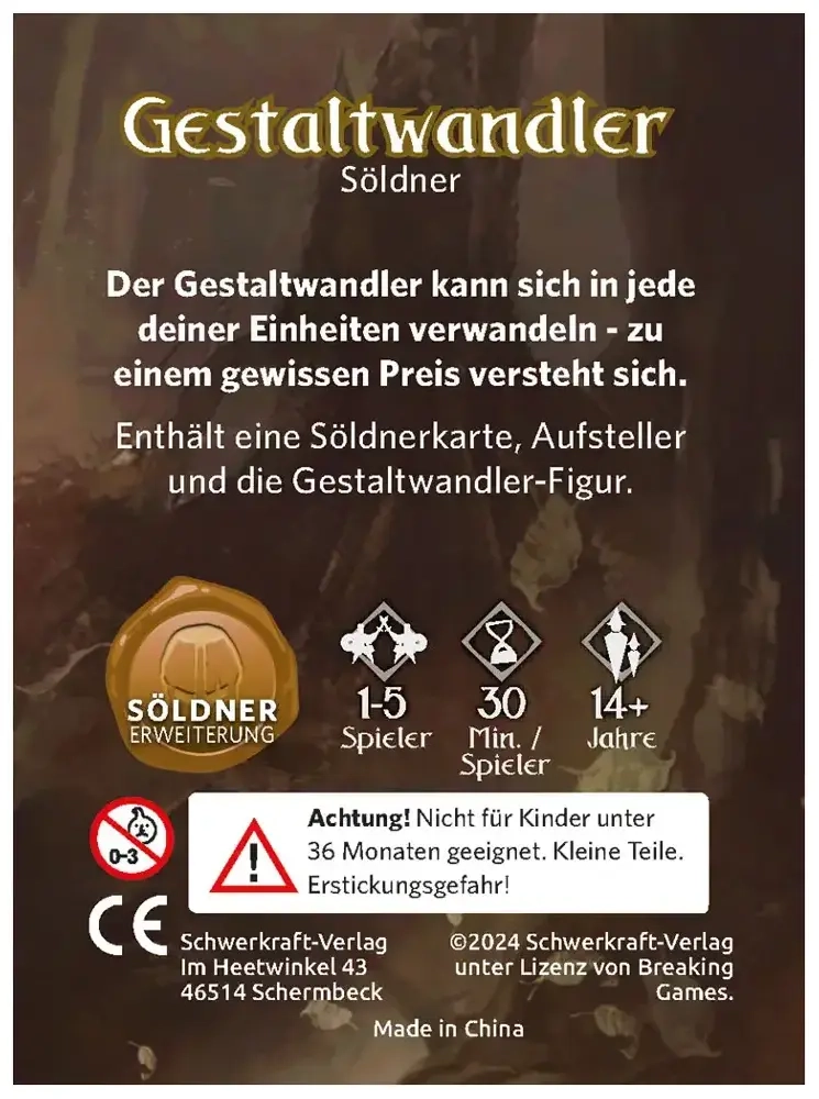 Siedlungen von Eldervale - Gestaltwandler - Erweiterung