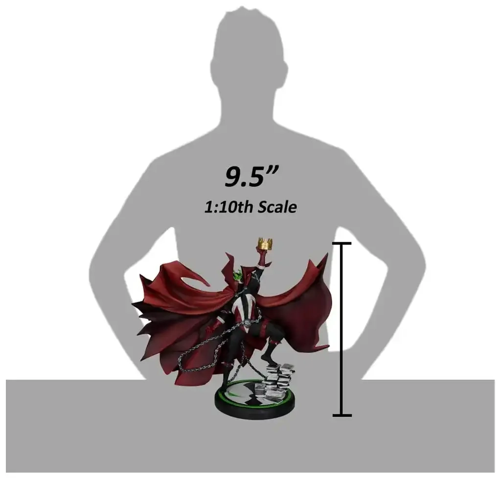 Spawn Statue 1/10 Spawn #301 by Todd McFarlane (Black White & Red All Over) 24 cm