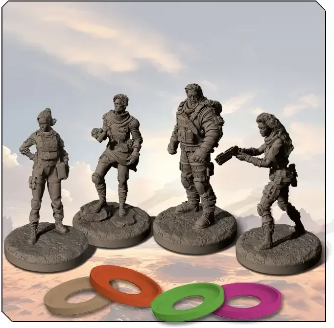 Under our Sun - Deluxe Charakter Set (Sundrop) - Erweiterung