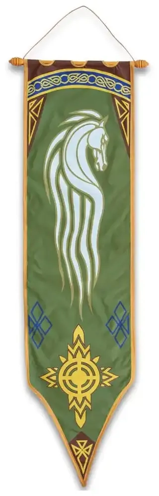 Herr der Ringe Replik 1/1 Rohan Banner 167 cm