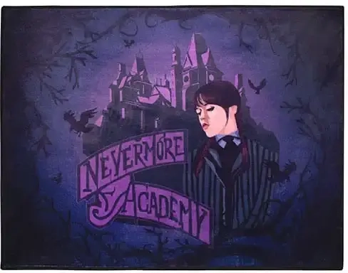 Wednesday Indoor-Matte Nevermore Academy 80 x 60 cm