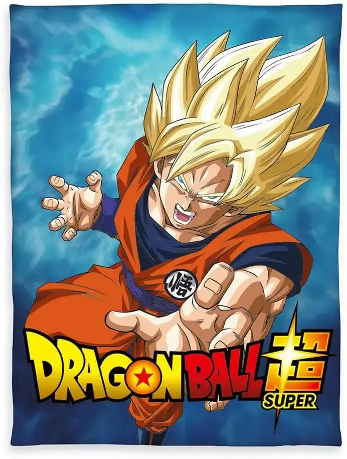 Dragon Ball Super Flanell-Fleecedecke 150 x 200 cm