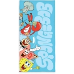 Spongebob Schwammkopf Velours-Handtuch 75 x 150 cm