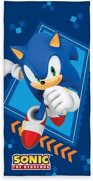 Sonic - The Hedgehog Velours-Handtuch 75 x 150 cm