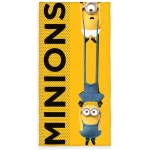 Minions Velours-Handtuch 75 x 150 cm