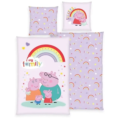 Peppa Pig Bettwäsche Ver. 2 135 x 200 cm