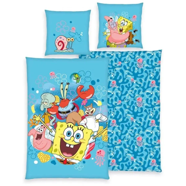 SpongeBob Schwammkopf Bettwäsche 135 x 200 cm