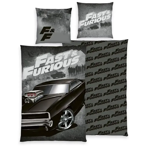 Fast & Furious Bettwäsche 135 x 200 cm