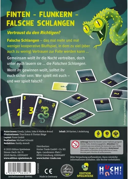 Falsche Schlangen