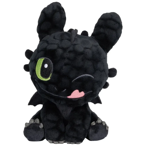 Dragons: Ohnezahn, glücklich, Kuscheltier - 18 cm Dragons: Ohnezahn, glücklich, Kuscheltier - 18 cm