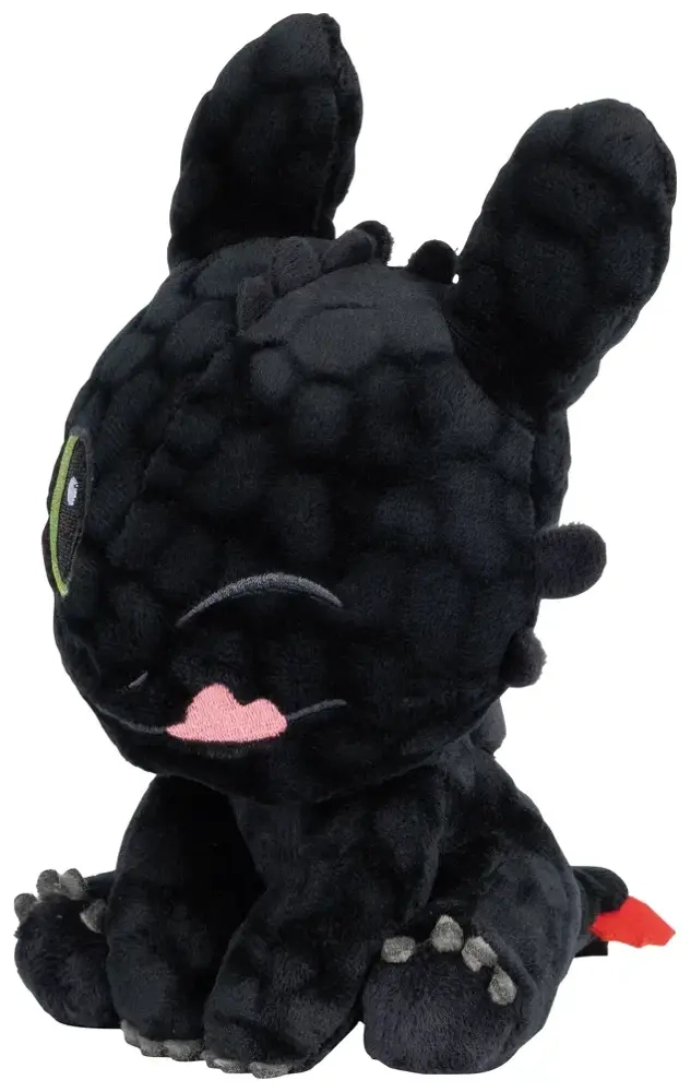 Dragons: Ohnezahn, glücklich, Kuscheltier - 18 cm