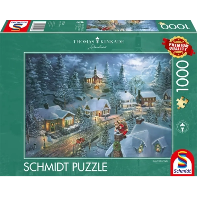 Santas Silent Night - Kinkade
