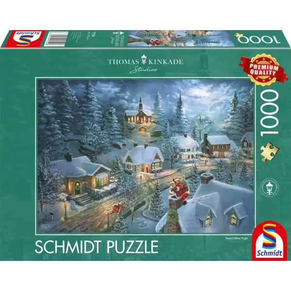 Santas Silent Night - Kinkade Santas Silent Night - Kinkade