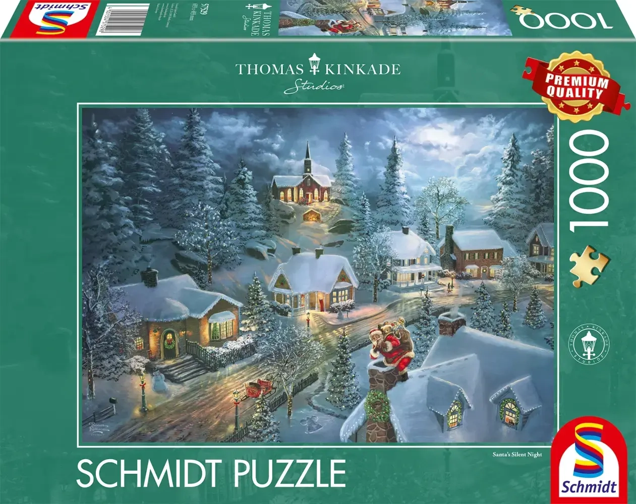 Santas Silent Night - Kinkade