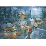 Santas Silent Night - Kinkade Santas Silent Night - Kinkade