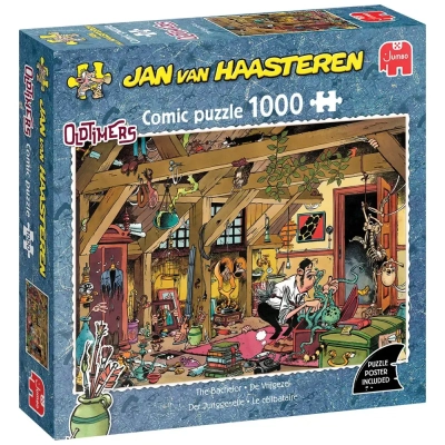 Der Junggeselle (Oldtimers) - Jan van Haasteren