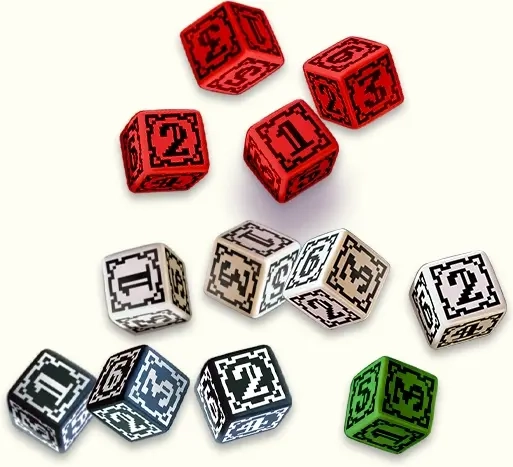 One Card Dungeon Custom Dice