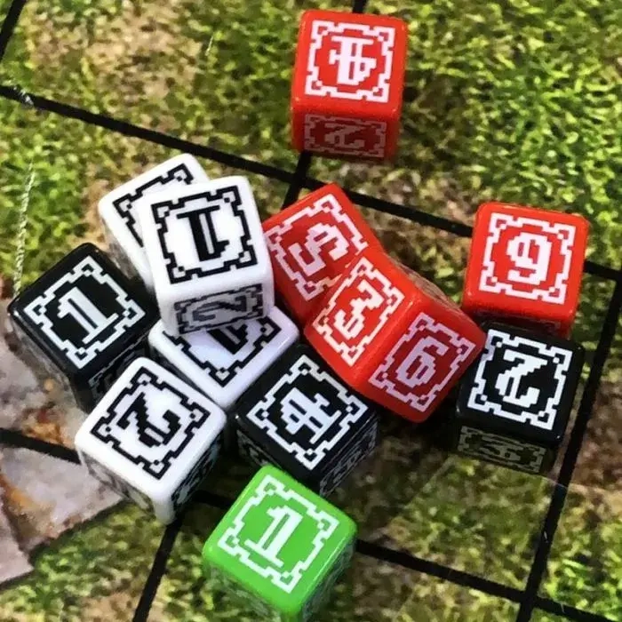 One Card Dungeon Custom Dice