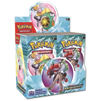 Pokémon - Karmesin & Purpur - Reisegefährten Booster Display - DE