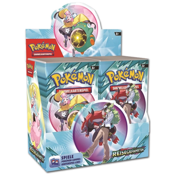 Pokémon - Karmesin & Purpur - Reisegefährten Booster Display - DE