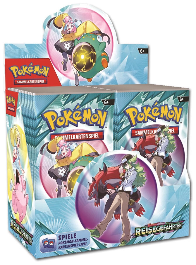Pokémon - Karmesin & Purpur - Reisegefährten Booster Display - DE
