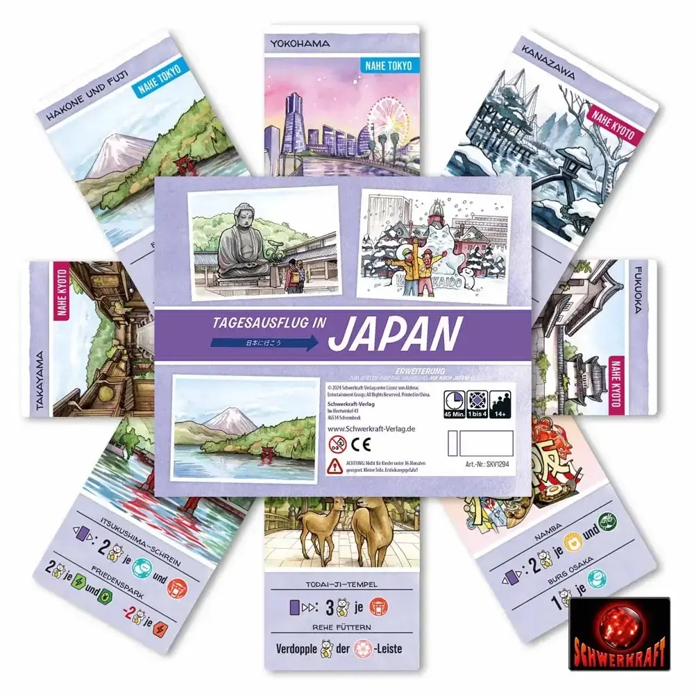 Auf nach Japan! - Tagesausflug Erweiterung - DE