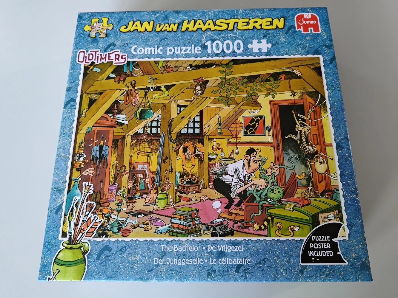 Der Junggeselle (Oldtimers) - Jan van Haasteren (Leicht defekte Verpackung)