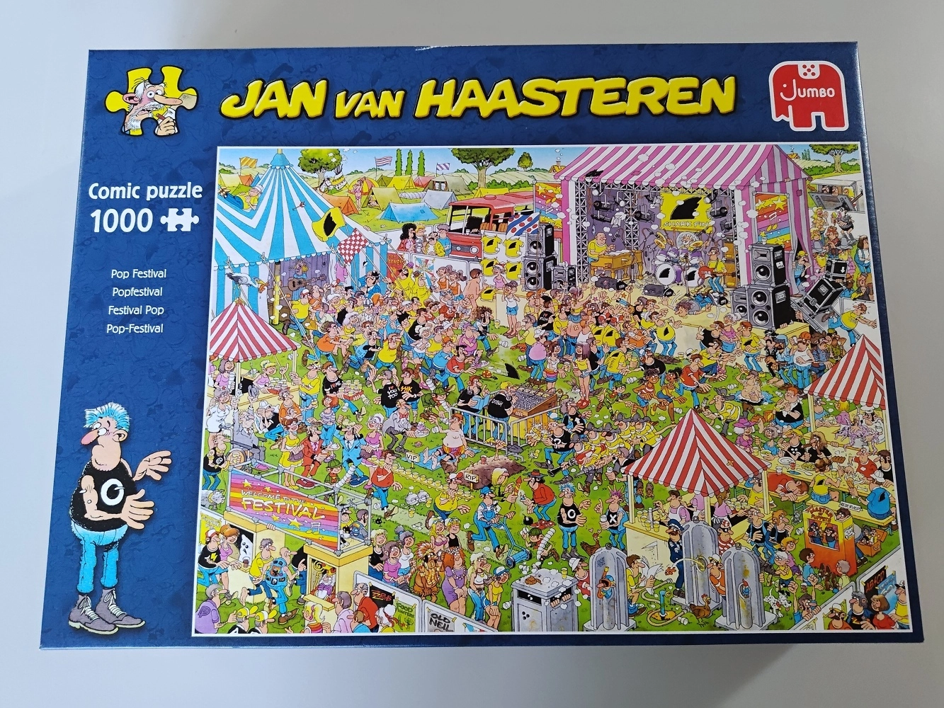 Pop-Festival - Jan van Haasteren (Leicht defekte Verpackung)