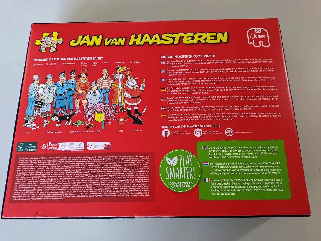 Pop-Festival - Jan van Haasteren (Leicht defekte Verpackung)