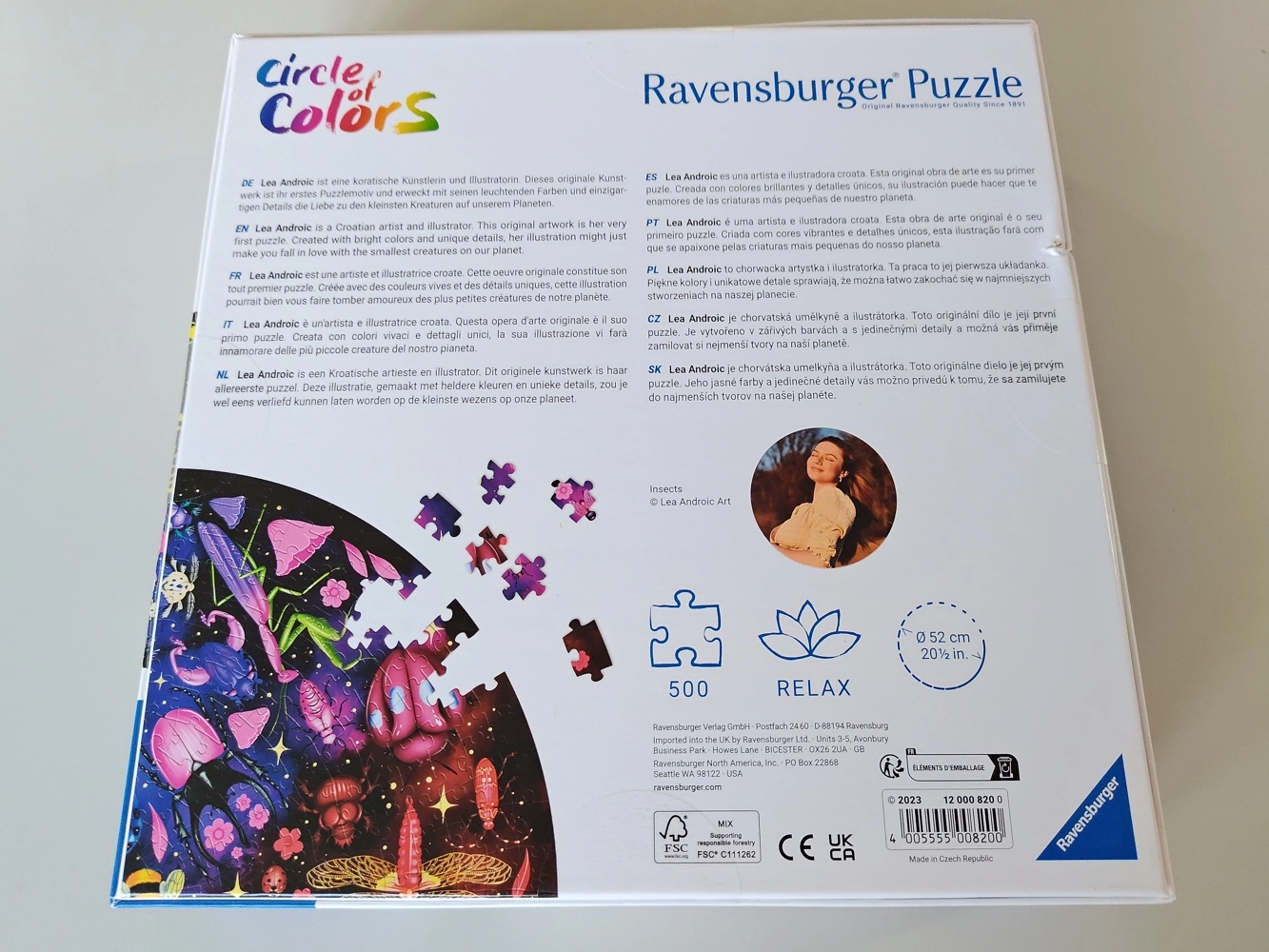 Circle of colors - Insects (Leicht defekte Verpackung)