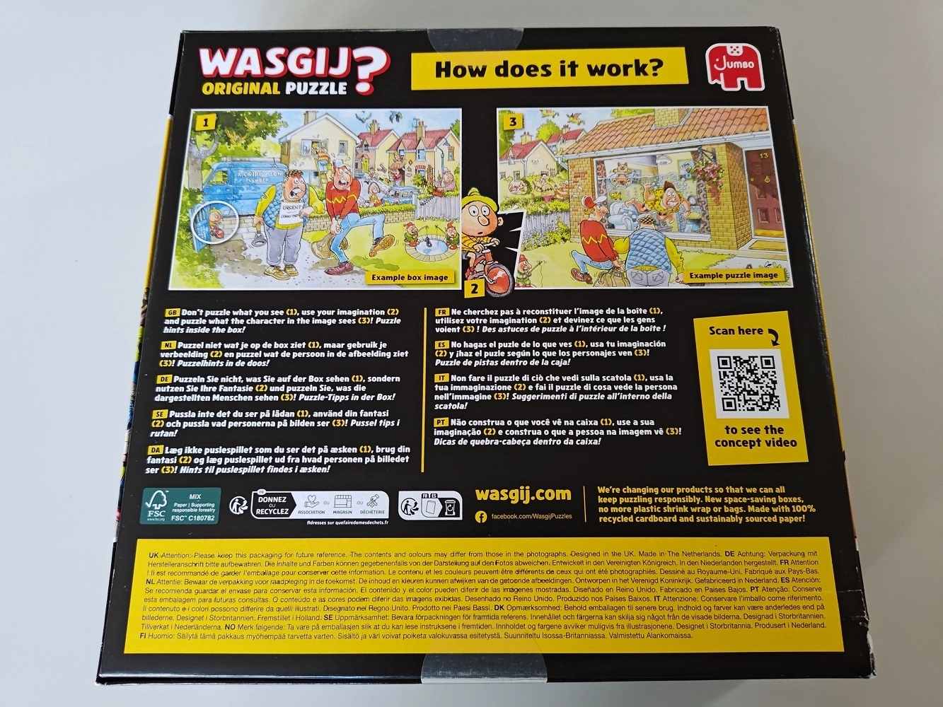 Die Welt von Sindbad! - Wasgij Original Efteling (Leicht Defekte Verpackung)