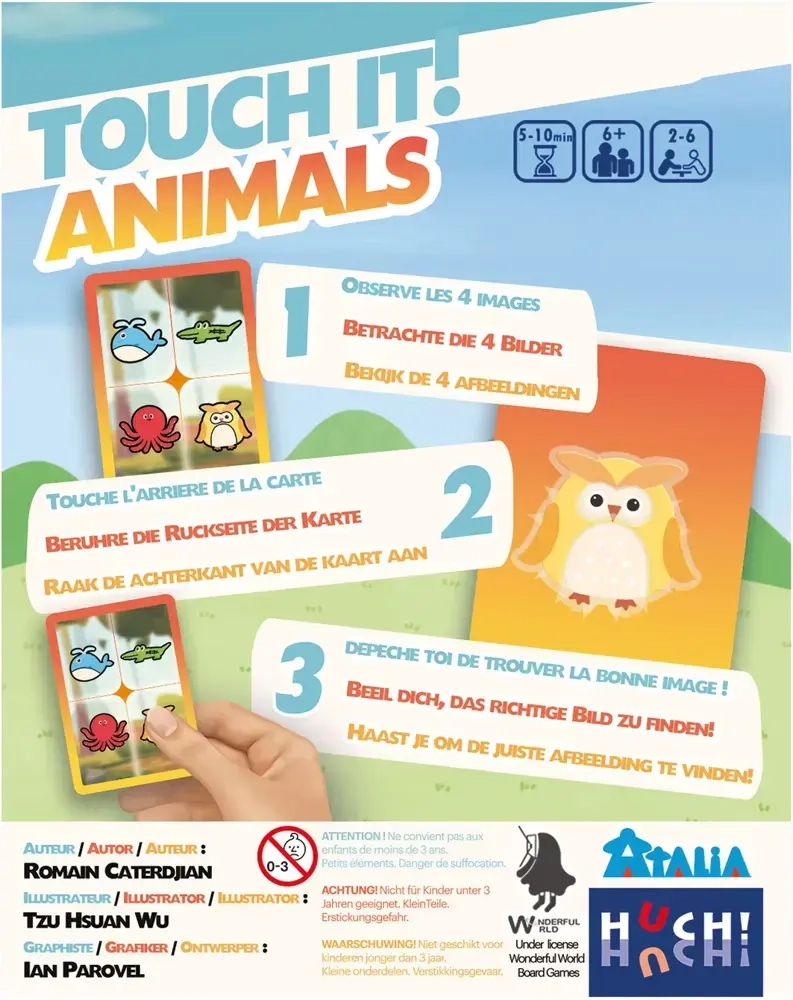 Touch it - Tiere