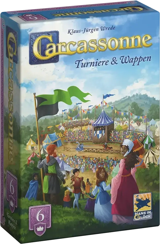 Carcassonne - Turniere & Wappen - Erweiterung