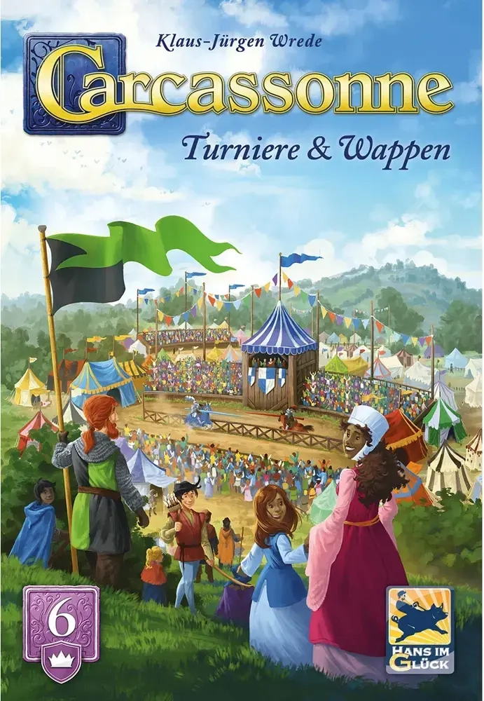 Carcassonne - Turniere & Wappen - Erweiterung