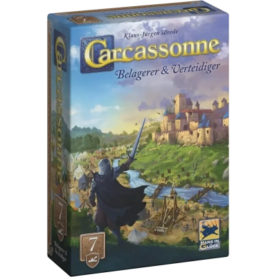 Carcassonne - Belagerer & Verteidiger - Erweiterung