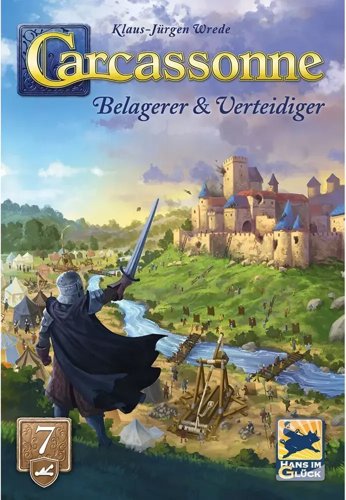 Carcassonne - Belagerer & Verteidiger - Erweiterung