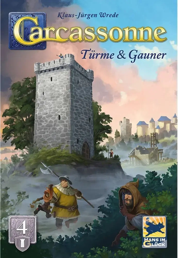 Carcassonne - Türme & Gauner - Erweiterung