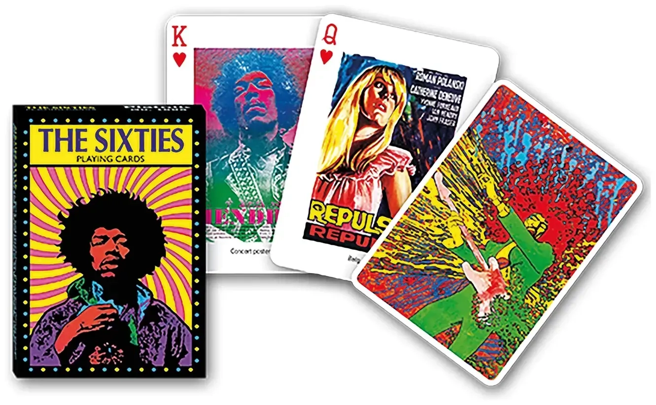 The Sixties Playing Cards