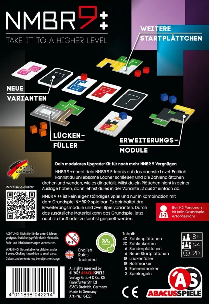 NMBR 9 ++ Erweiterung