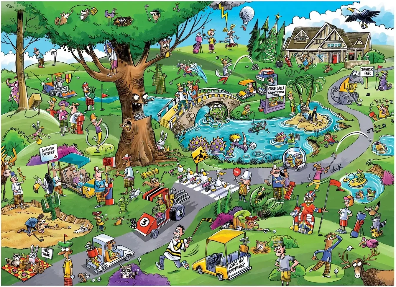 DoodleTown: Verrückter Golfplatz