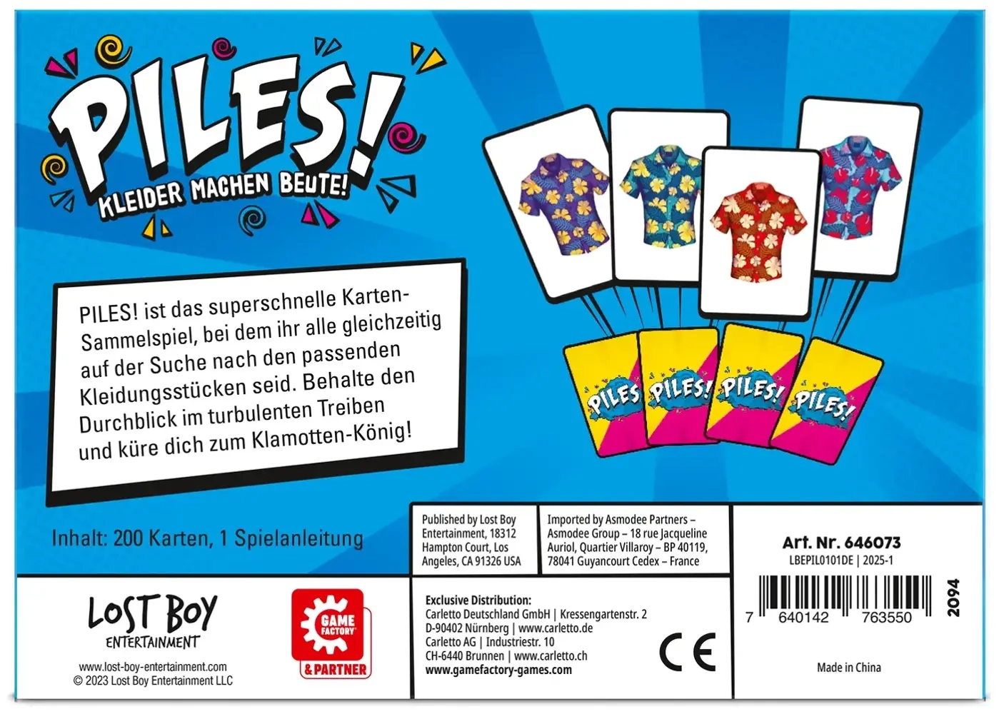 Piles: Kleider machen Beute!