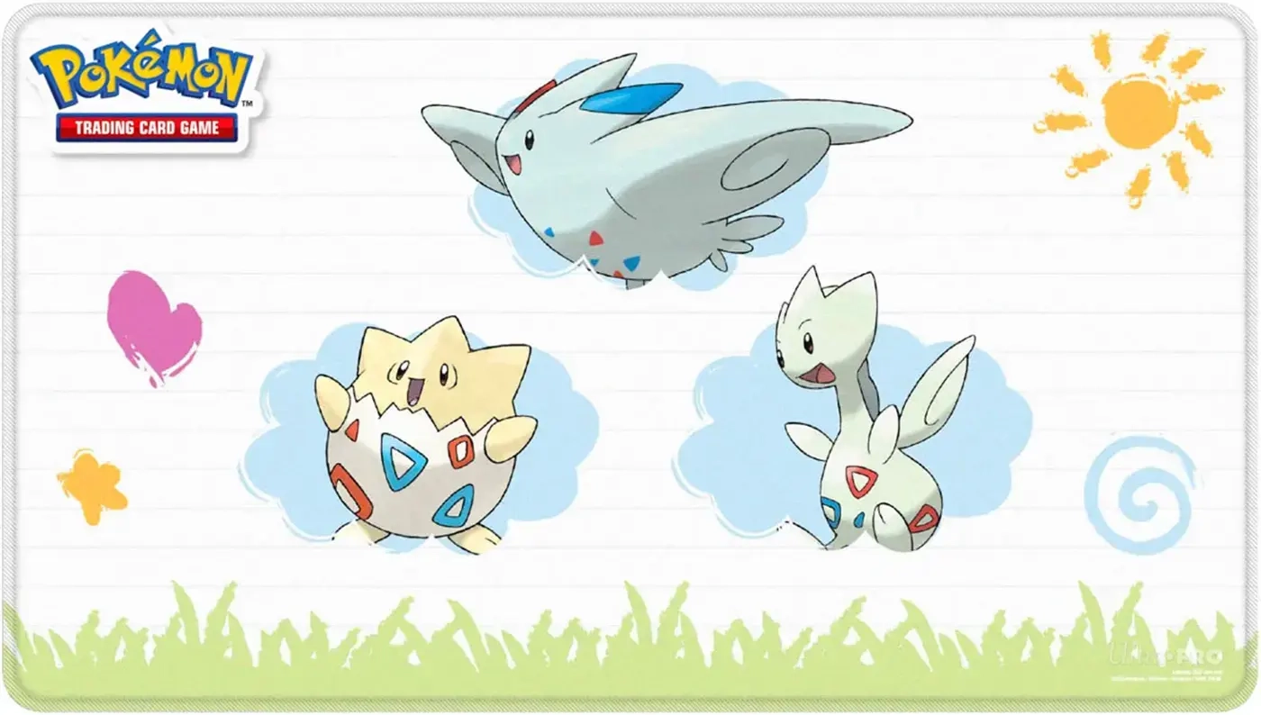 Pokémon - Togepi Evolutions - Stitched Play Mat