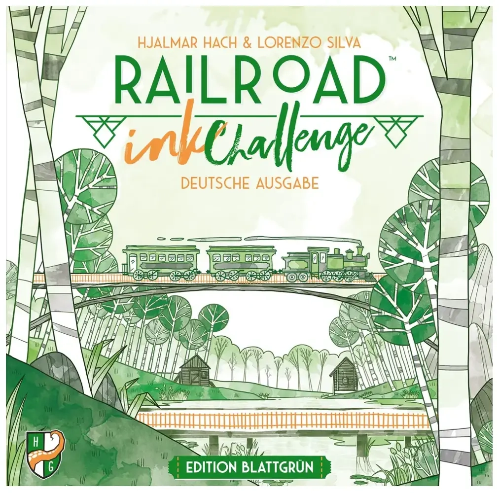 Railroad Ink - Challenge: Edition Blattgrün